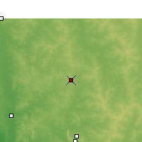 Nearby Forecast Locations - Dalwallinu - Map