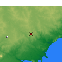 Nearby Forecast Locations - Jacup - Map