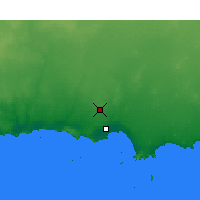 Nearby Forecast Locations - Esperance Aero - Map