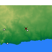 Nearby Forecast Locations - Cheadanup - Map