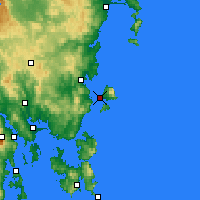 Nearby Forecast Locations - Maria - Map