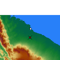 Nearby Forecast Locations - Medan - Map