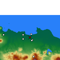 Nearby Forecast Locations - Jakarta Planetarium and Observatory - Map