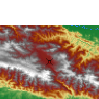 Nearby Forecast Locations - Wamena - Map