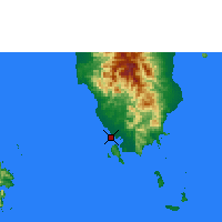 Nearby Forecast Locations - San Jose - Map