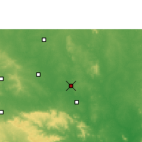 Nearby Forecast Locations - Chandrapur - Map