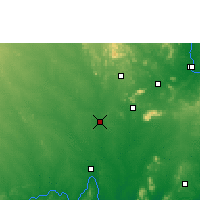 Nearby Forecast Locations - Khammam - Map