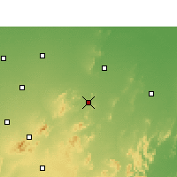 Nearby Forecast Locations - Narnaul - Map