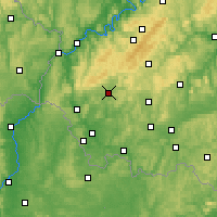 Nearby Forecast Locations - Wadern - Map