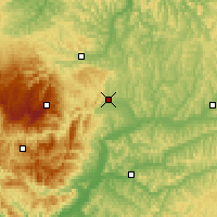 Nearby Forecast Locations - Turda - Map