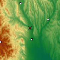 Nearby Forecast Locations - Adjud - Map