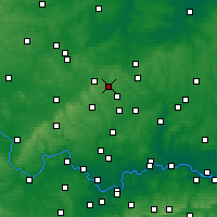 Nearby Forecast Locations - Luton - Map