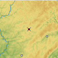 Nearby Forecast Locations - DuBois - Map