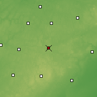 Nearby Forecast Locations - Jackson - Map