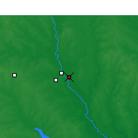 Nearby Forecast Locations - Bossier City - Map