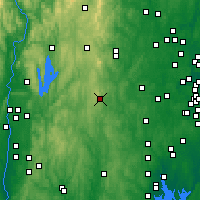 Nearby Forecast Locations - Worcester - Map