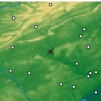 Nearby Forecast Locations - Reading - Map