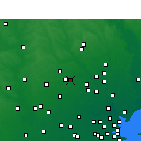 Nearby Forecast Locations - Houston AP/H - Map