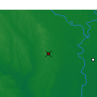 Nearby Forecast Locations - Monticello - Map