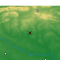 Nearby Forecast Locations - De Queen - Map