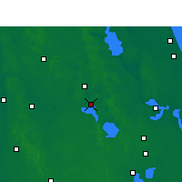 Nearby Forecast Locations - Leesburg - Map