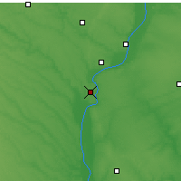 Nearby Forecast Locations - Keokuk - Map