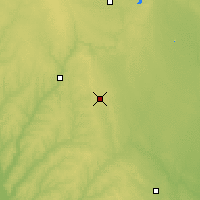 Nearby Forecast Locations - Storm Lake Airport - Map