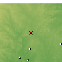 Nearby Forecast Locations - Chanute - Map