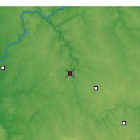 Nearby Forecast Locations - Frankfort - Map