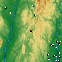 Nearby Forecast Locations - Pittsfield - Map