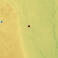 Nearby Forecast Locations - Jamestown - Map