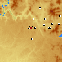 Nearby Forecast Locations - Fairchild - Map