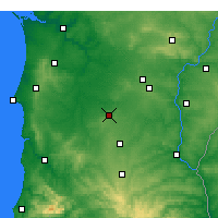 Nearby Forecast Locations - Aljustrel - Map