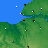 Nearby Forecast Locations - Deauville - Map