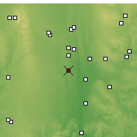 Nearby Forecast Locations - Columbus/Bo. - Map