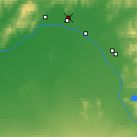 Nearby Forecast Locations - Ft Wainwright - Map