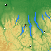 Nearby Forecast Locations - Penn Yan - Map