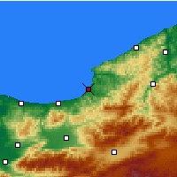 Nearby Forecast Locations - Alaplı - Map