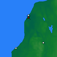 Nearby Forecast Locations - Ventspils Intl. Airport - Map