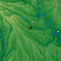 Nearby Forecast Locations - Chişinău Airport - Map