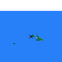 Nearby Forecast Locations - Miyakojima - Map