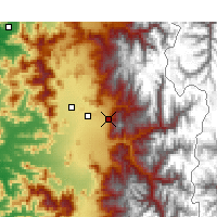 Nearby Forecast Locations - La Reina - Map