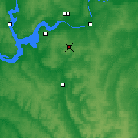 Nearby Forecast Locations - Nizhnekamsk - Map