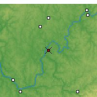 Nearby Forecast Locations - Point Pleasant - Map