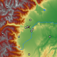 Nearby Forecast Locations - Turin - Map