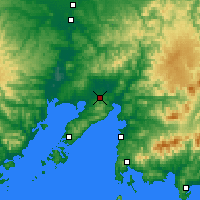 Nearby Forecast Locations - Artyom - Map