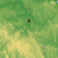 Nearby Forecast Locations - Belovo - Map