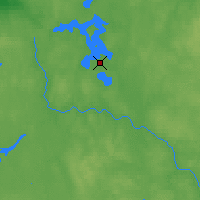 Nearby Forecast Locations - Ostashkov - Map