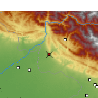 Nearby Forecast Locations - Jammu - Map