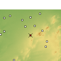 Nearby Forecast Locations - Sikar - Map